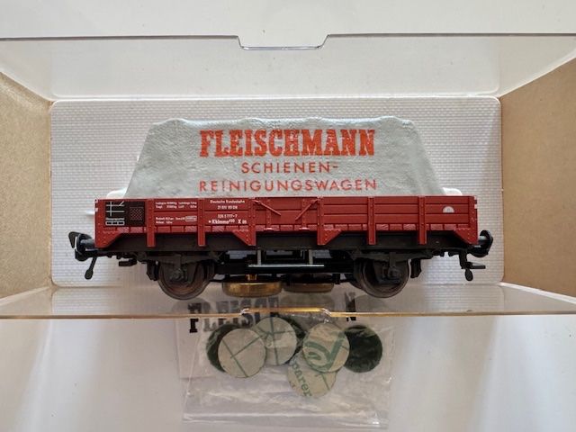 Fleischmann Modellini di ferrovie: Sammlung Güterwagen, Fleichmann Spur HO – Usato da Clarens venduto da toutrouge 8