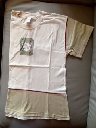 Knaben/Jungen T-Shirt beige - Grösse 152