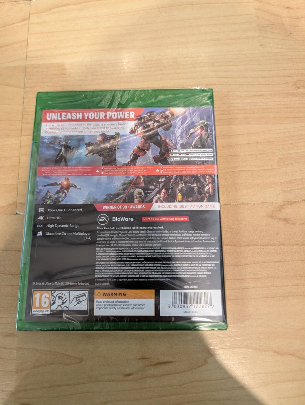 Giochi: ANTHEM Microsoft Xbox Series x / one – Nuovo e nell'imballaggio originale da Giubiasco venduto da Ticinerd 1
