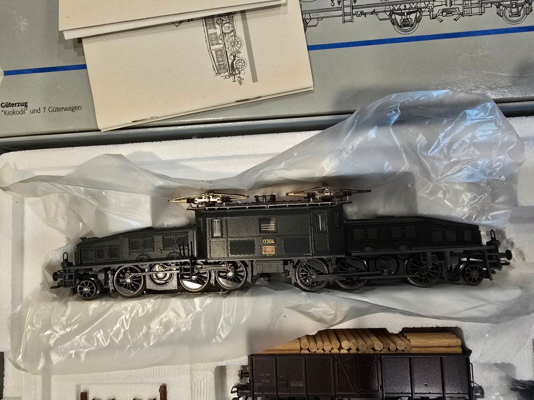 Märklin Modellini di ferrovie: Märklin 26730, Schweizer Güterzug mit Kroko Digital MM2 Dec – Nuovo (secondo la descrizione) da Mauren TG venduto da Defrancesco 4