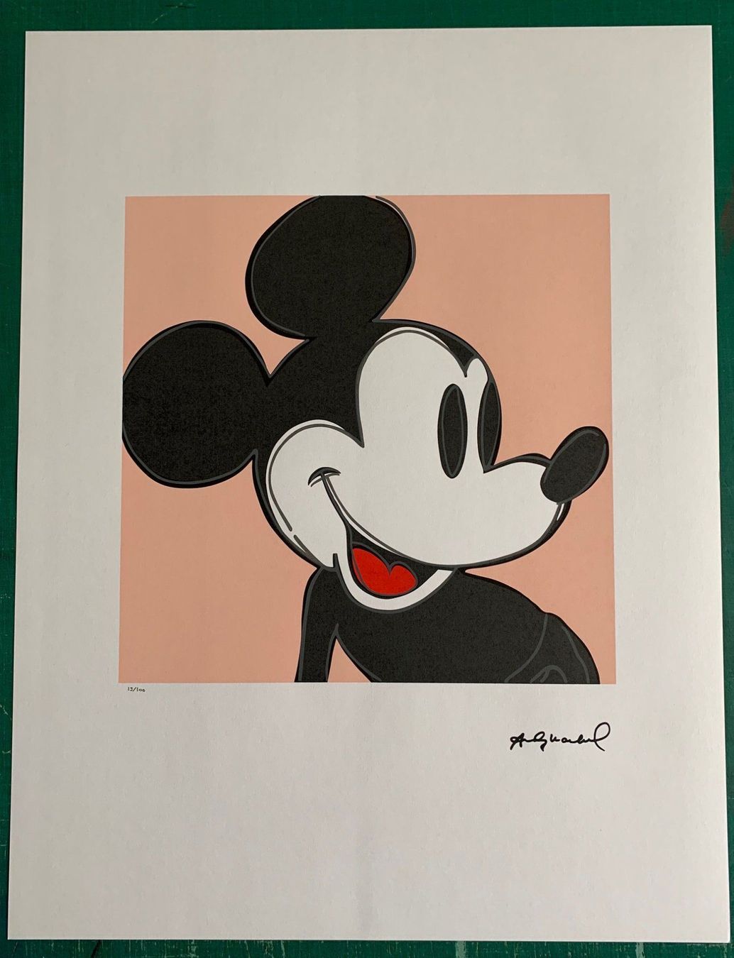 Foto & Immagini: Andy Warhol - Mickey Mouse 5/100 – Nuovo e nell'imballaggio originale da Adligenswil venduto da O_D_E_O_N 1