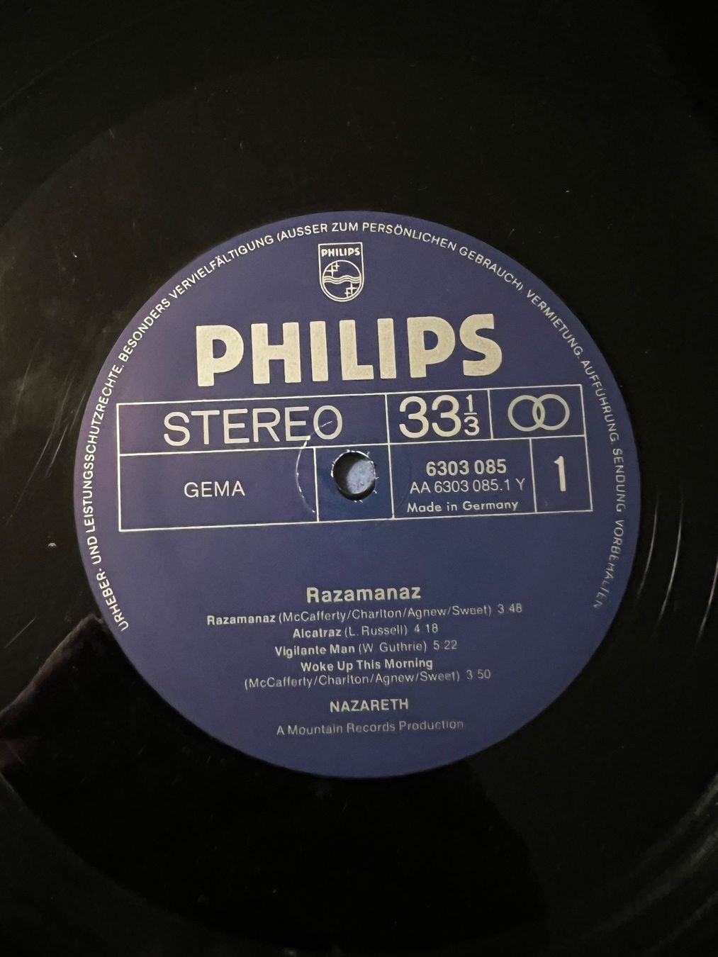 Schallplatten: Nazareth LP - Razamanaz – Gebraucht aus Gutenswil von Hamzian 1
