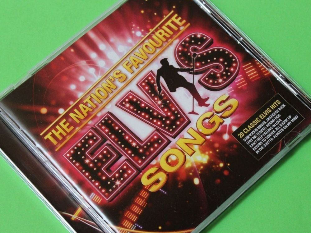 ELVIS PRESLEY - THE NATION'S FAVOURITE ELVIS SONGS CD 2013 1