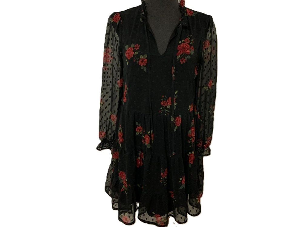 Vestiti: romantisches Boho Kleid mit Spitze und Rosen Gr. 36 – Nuovo (secondo la descrizione) da Füllinsdorf venduto da Sunnebliemli7 3