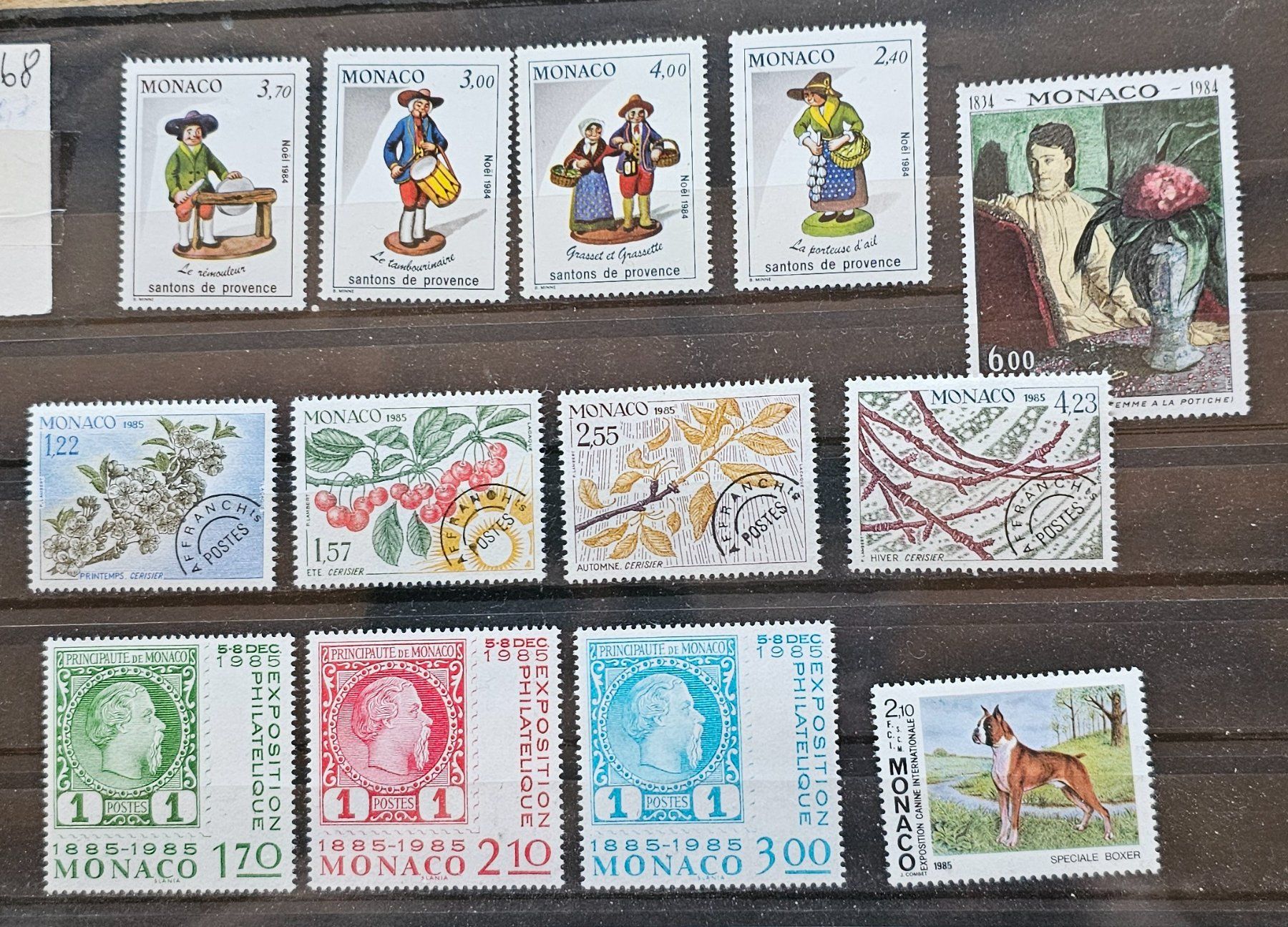 Tutti i francobolli: MONACO timbres neufs ** 1984, 85 – Nuovo (secondo la descrizione) da Les Valettes venduto da Nuba1