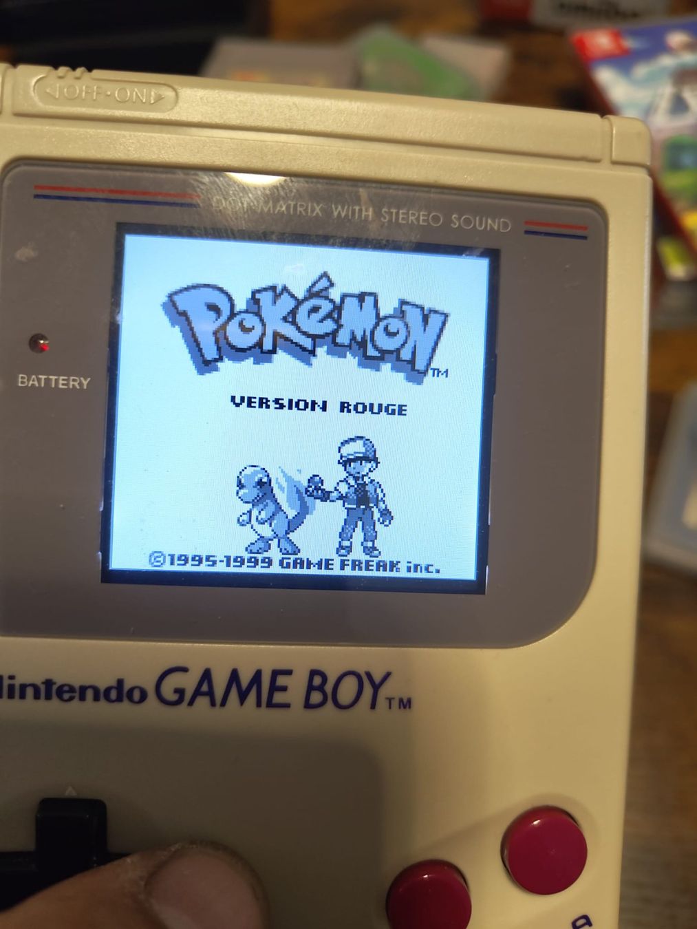 Nintendo Giochi: Pokemon Version Rouge - Officielle - FR – Usato da Monthey venduto da Micro-ondesGame 2