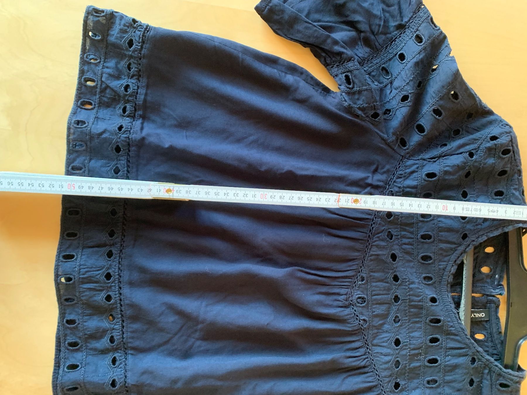 Camicette: Only Bluse, Gr. 38, dunkelblau, Viskose – Usato da Galgenen venduto da Waldliesel 6