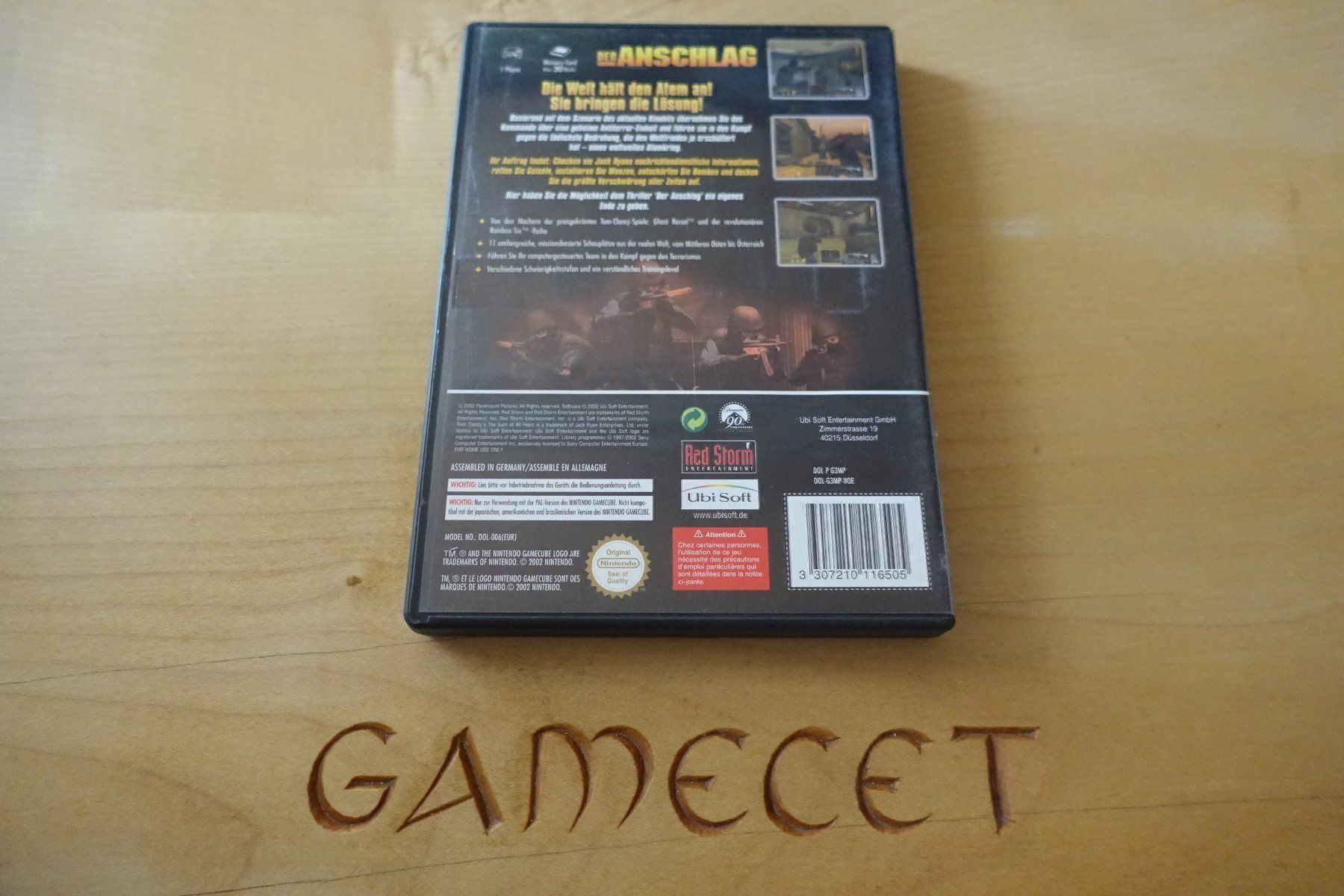 Nintendo Spiele: Der Anschlag – Gebraucht aus Steinach von Gamecet 2