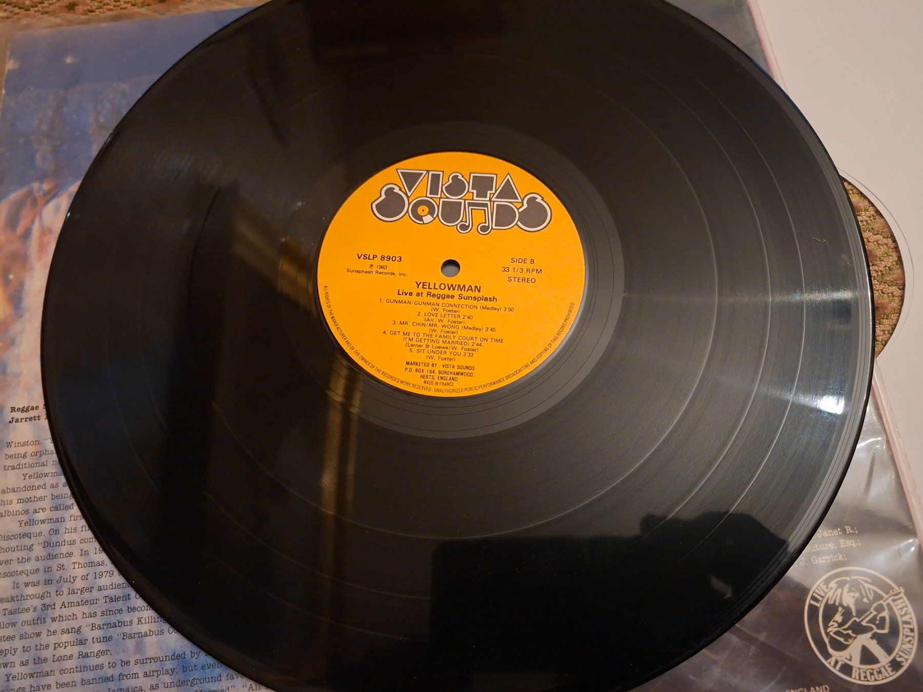 Schallplatten: Reggae LP - Yellowman - Live At Reggae Sunsplash – Gebraucht aus Bernex von Wannabehasbeen01 3