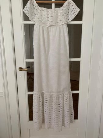 White summer dress/ Stefanel/ M