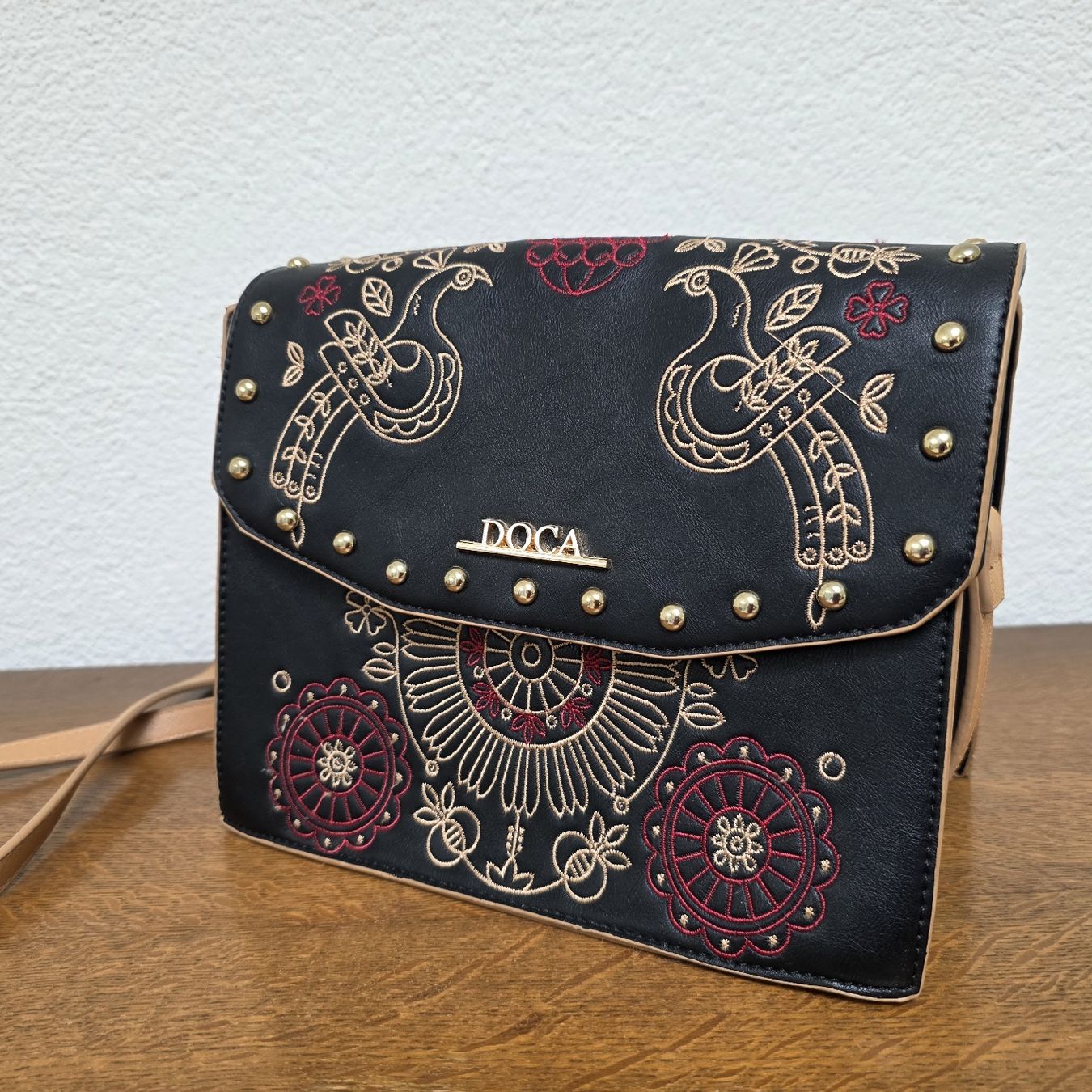 Borse da donna: Handtasche, neuwertig, mit Vogelmuster – Nuovo (secondo la descrizione) da Rheinsulz venduto da Gilea