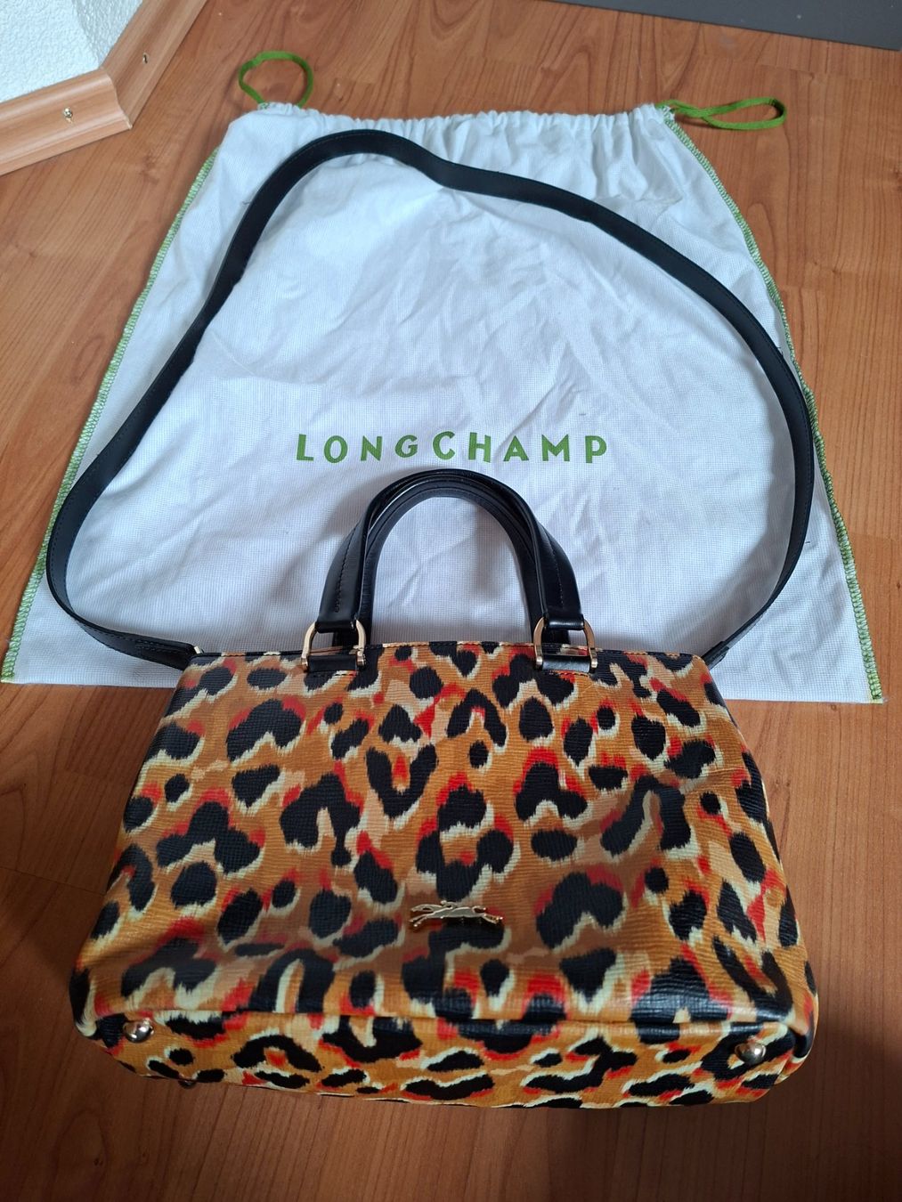 Longchamp Borse da donna: Longchamp Honoré 404 Animal Print – Usato da Rüdlingen venduto da Fra_xr2l