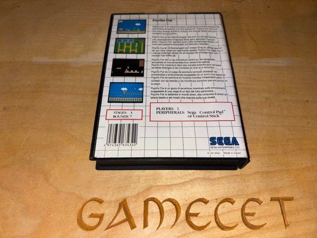 Sega Giochi: Spiel Sega Master System Psycho Fox – Usato da Steinach venduto da Gamecet 2
