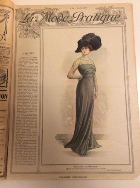Riviste & Magazine: Journal sur la Mode 1909 – Usato da Genève venduto da edelweiss1900 2