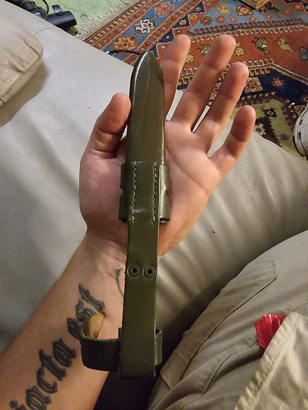 Coltellini militari: Bundeswehr Kampfmesser Feldmesser KM2000 (Q) – Usato da Rorschach venduto da  4