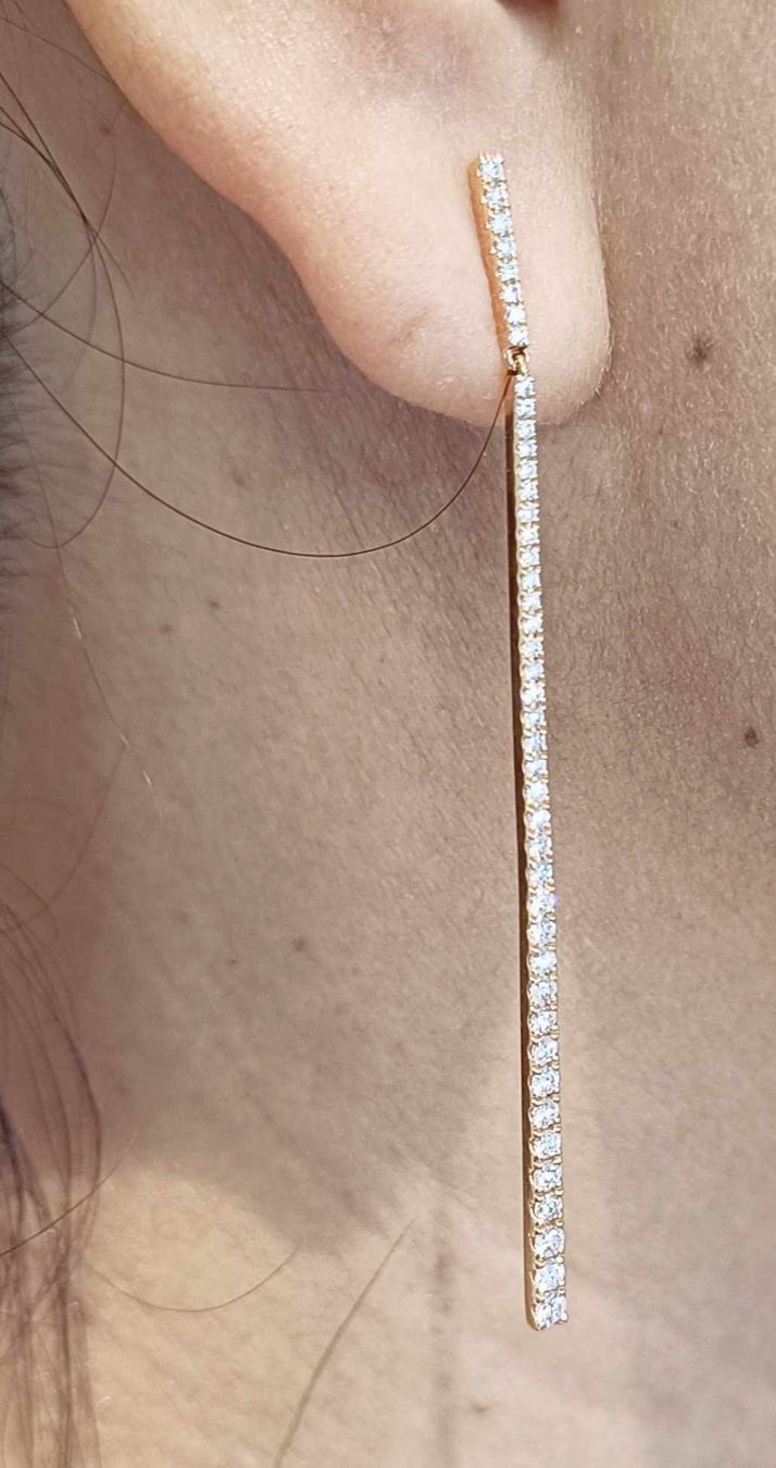 Boucles d'oreille: DIAMANTOHRHÄNGER IN 750 ROTGOLD – D'occasion à Luzern par EdiGem 9