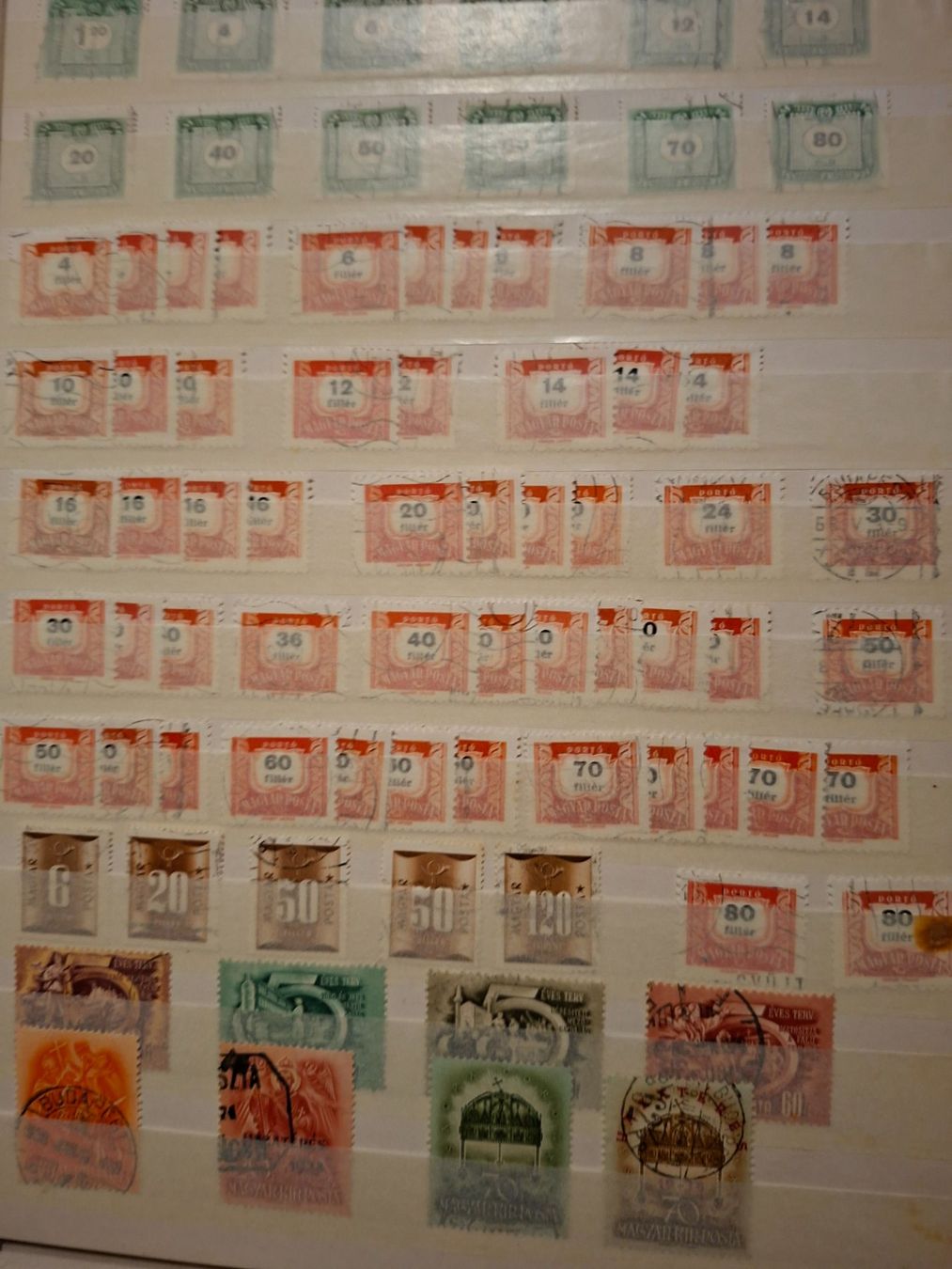 Tous les timbres: Briefmarkensammlung Ungarn – D'occasion à Balgach par SIMEON27 7