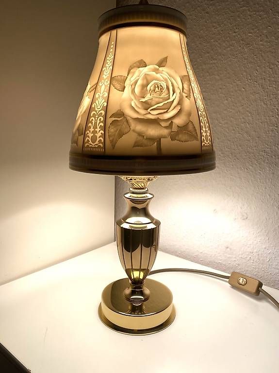 Lampade: Vintage Lithographie - Tischlampe – Nuovo (secondo la descrizione) da Reinach BL venduto da mar_9yy7