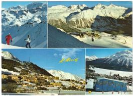 St. Moritz - 4 Bild AK