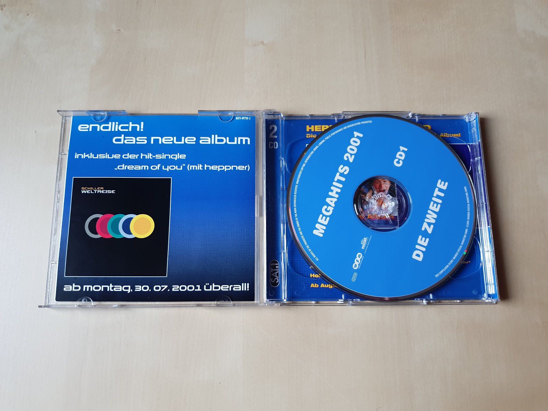 CD: Mega Hits 2001 die zweite – Usato da Stansstad venduto da collectorsshop 2