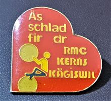Q276 - Pin Herz Äs schlad fir dr RMC Kerns Kägiswil Rad Bike