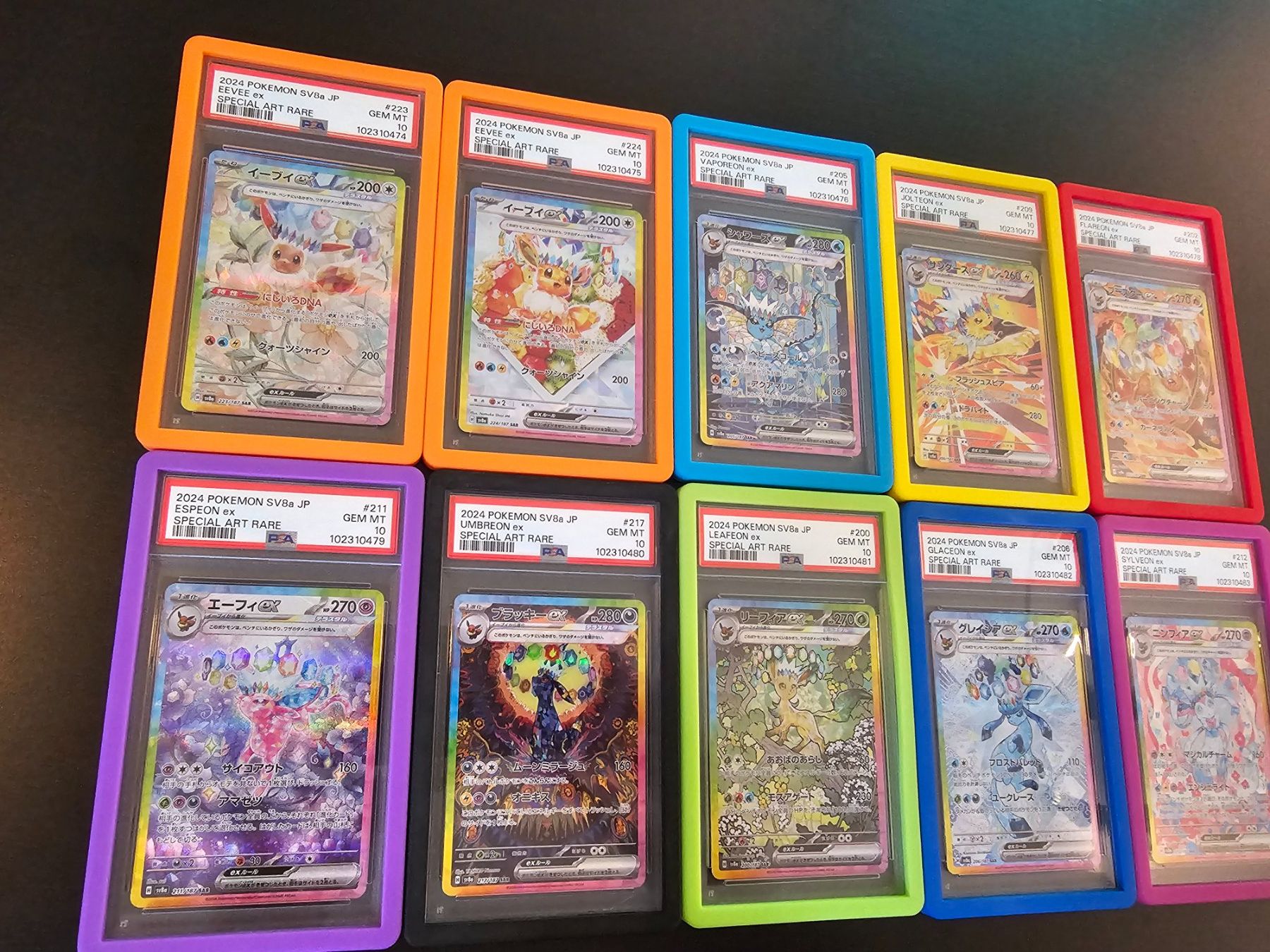 Pokémon Cartes à collectionner: Pokemon Terastal Festival Eevee Evolution Sequential PSA 10 – D'occasion à La Tour-de-Peilz par Fapssonax 1