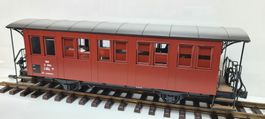 LGB RhB Bauzugwagen X 9034 m. Figuren