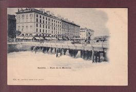 GENEVE - Pont de la machine