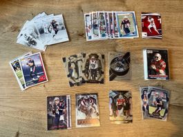 New England Patriots NFL Trading Card Sammlung