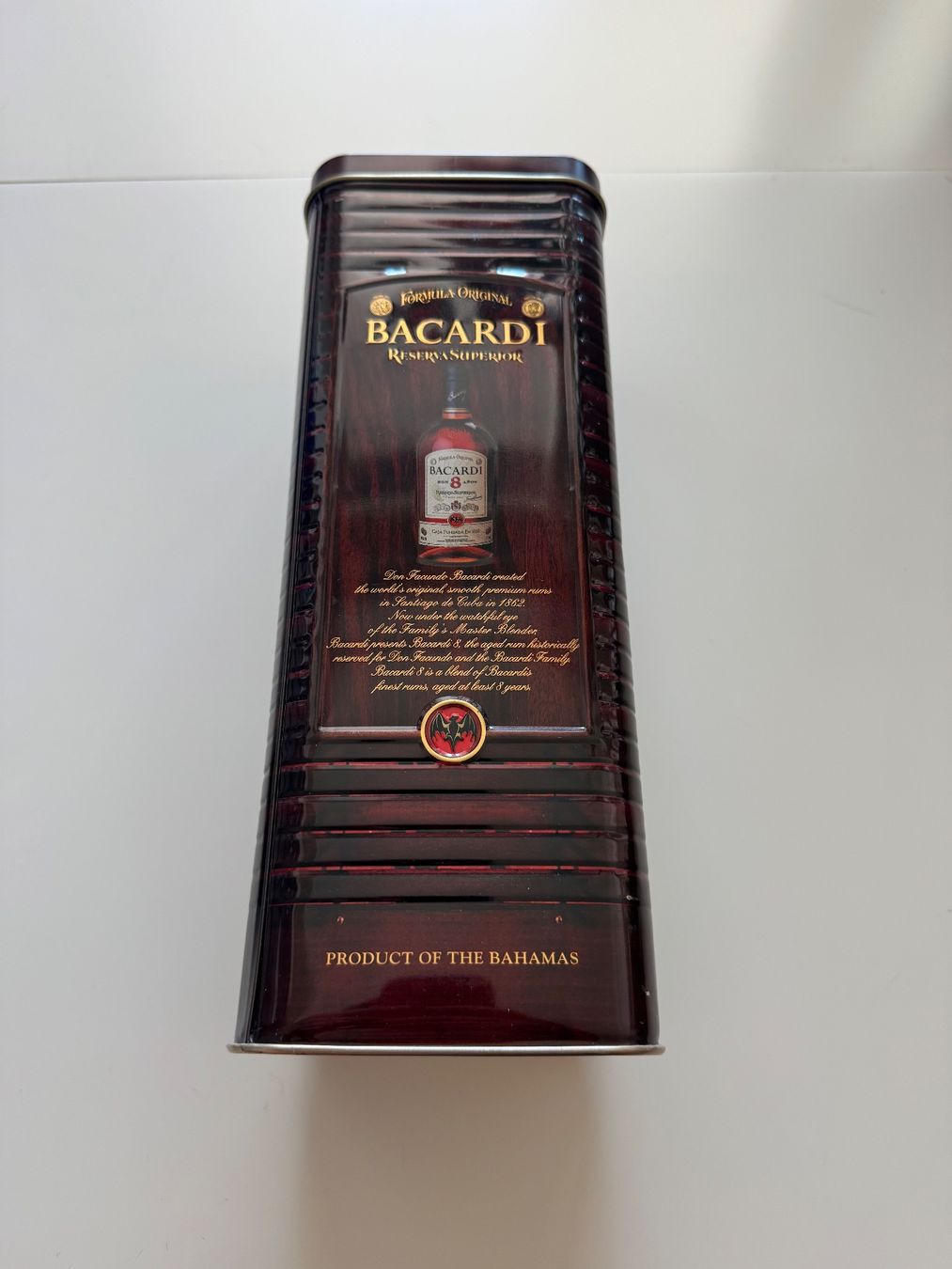 Contenitori & Simili: Bacardi Dose 10x10x28.5cm – Usato da Zürich venduto da Artcore 3