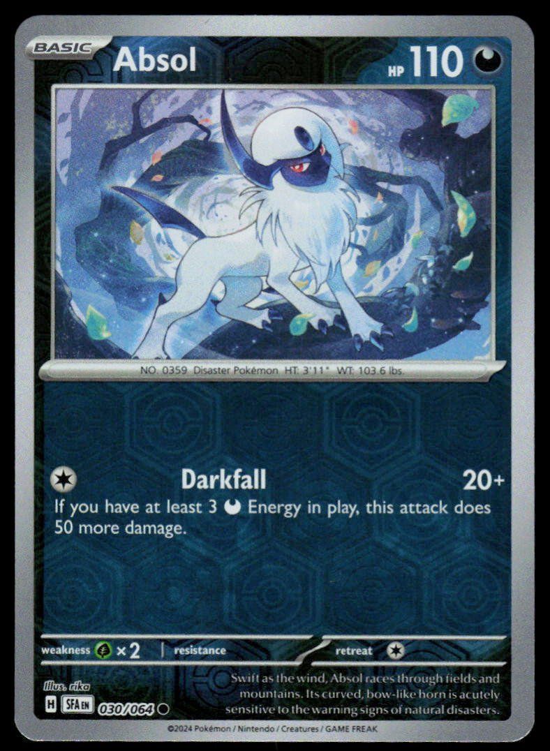 Pokémon Sammelbilder & Trading cards: Pokemon Absol 030/064 – Gebraucht aus Herisau von Pokemon2025