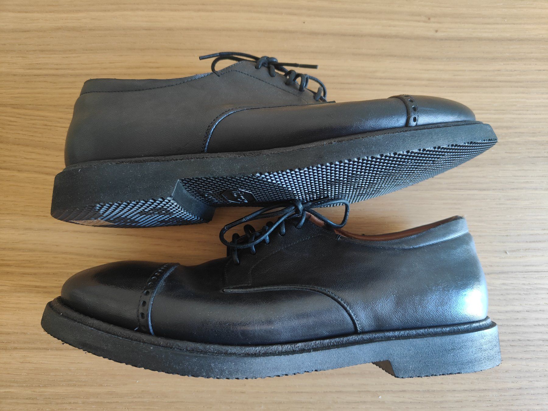 Scarpe da uomo: Silvano Sassetti, leichte Leder Halbschuhe, Gr. 7.5 – Usato da Olten venduto da Gegendiekultur 4