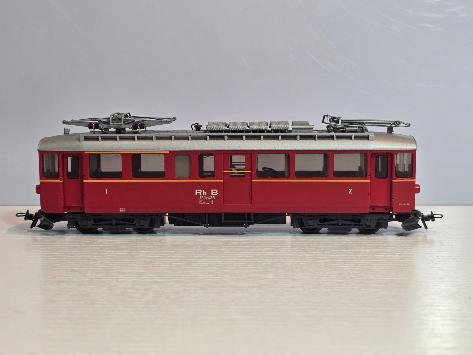 Bemo Modellini di ferrovie: Bemo 1268138, RhB, ABDe 4/4, 38, Berninatriebwagen, Digital – Nuovo e nell'imballaggio originale da Kloten venduto da Nicola2 5