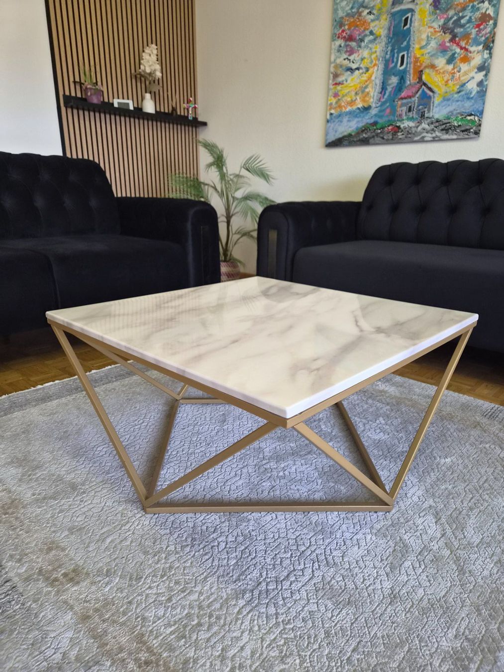 Tables: Couchtisch Marmor Optik – D'occasion à Geroldswil par drg_qvr7