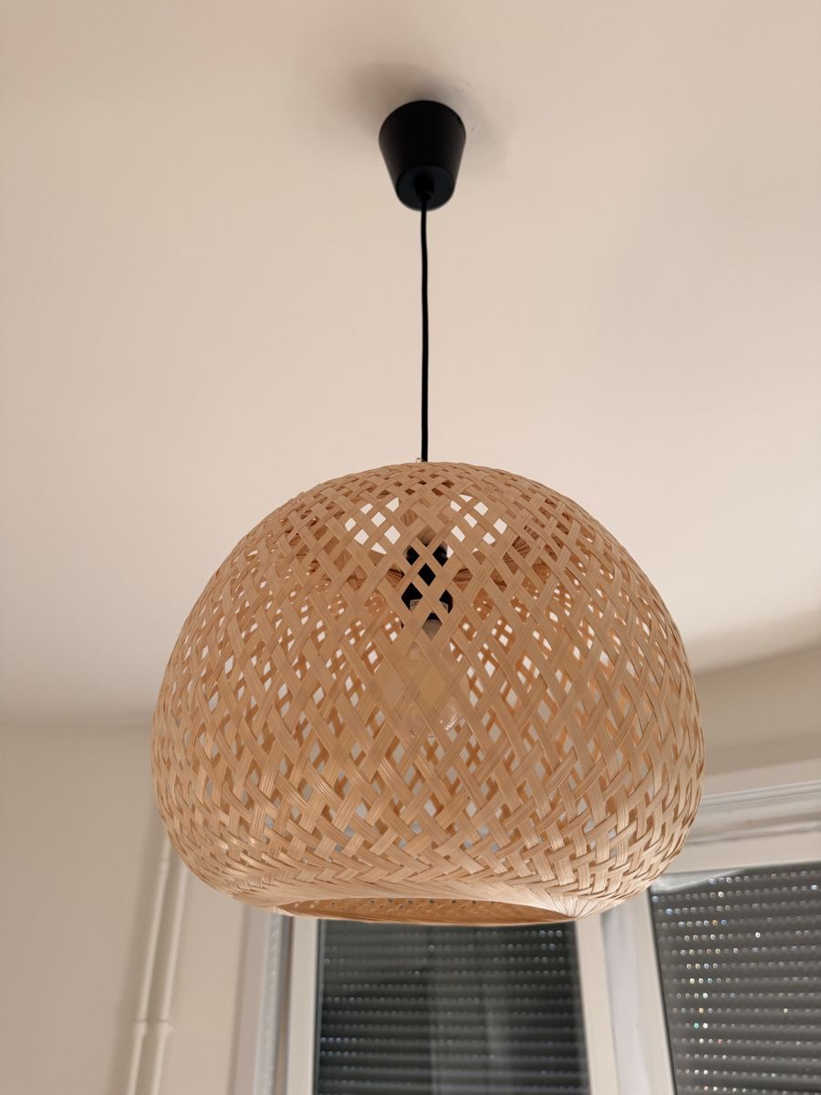 Ikea Lampes: Bamboo Hanging Lamp – D'occasion à Zürich par mar_h7x7