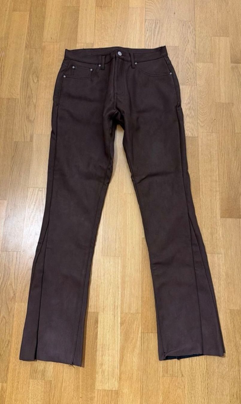 MNML Pantaloni: mnml flared Lederhose – Usato da Paradiso venduto da man_xb2c 2