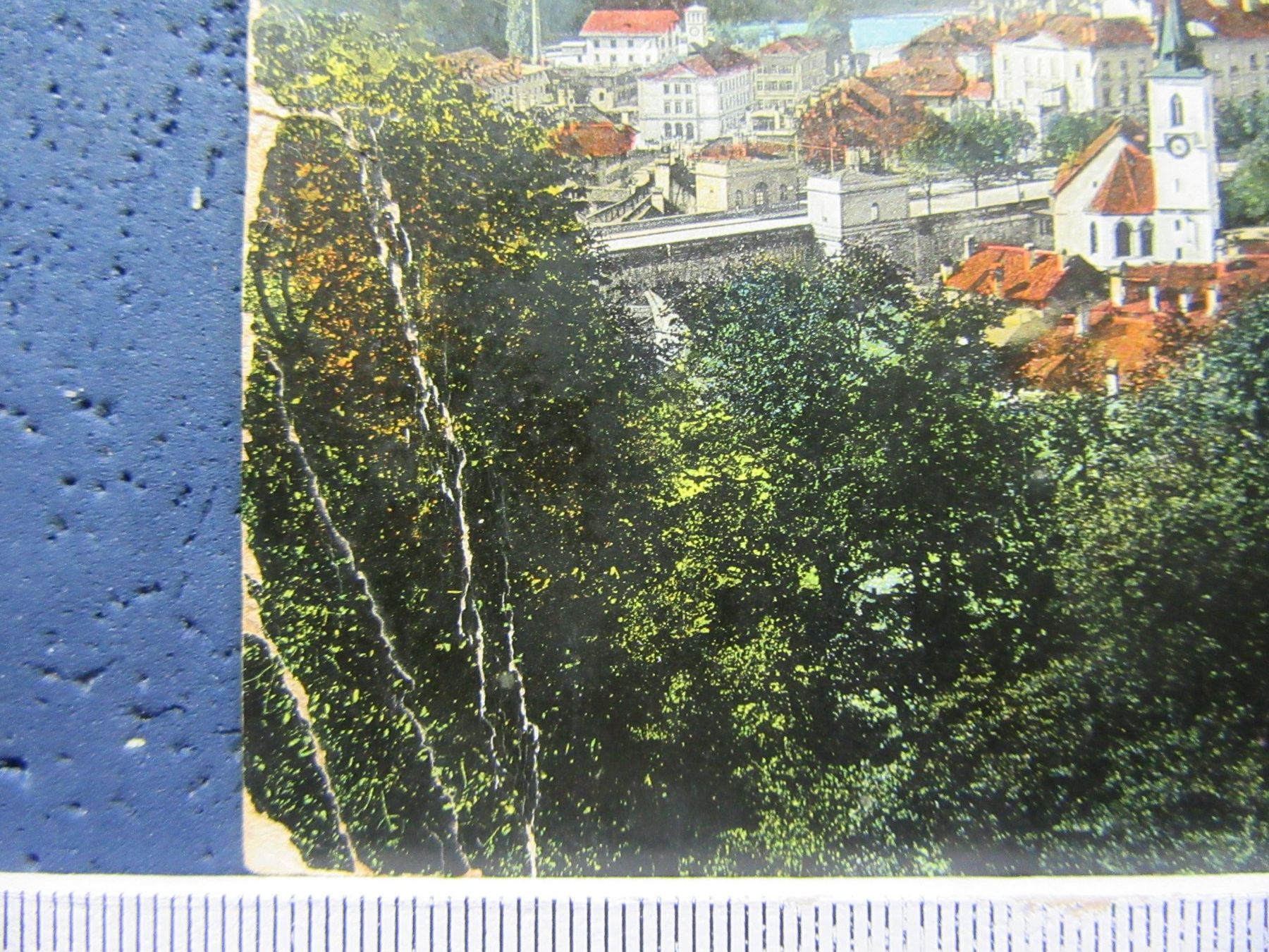 Cartoline postali: BERN 1916 VOM ROSENGARTEN AUS GESEHEN BUG – Usato da Ettingen venduto da Hausi4711 1