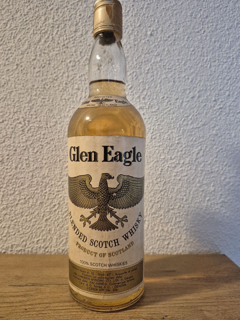Bevande alcoliche: Glen Eagle Scotch Whisky, 1958 – Nuovo (secondo la descrizione) da Wädenswil venduto da Orso31