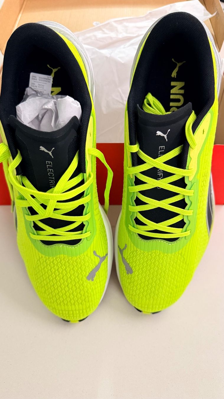 Puma Scarpe da uomo: Puma Elektrify Nitro 3 lime farbe Grösse 45 Neu – Nuovo e nell'imballaggio originale da Wollerau venduto da falkenauge444 1