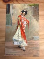 Antike Ansichtskarte SPANIEN, Sevilla, "Tipos Andaluces"