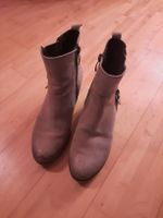 Stiefeletten beige 37