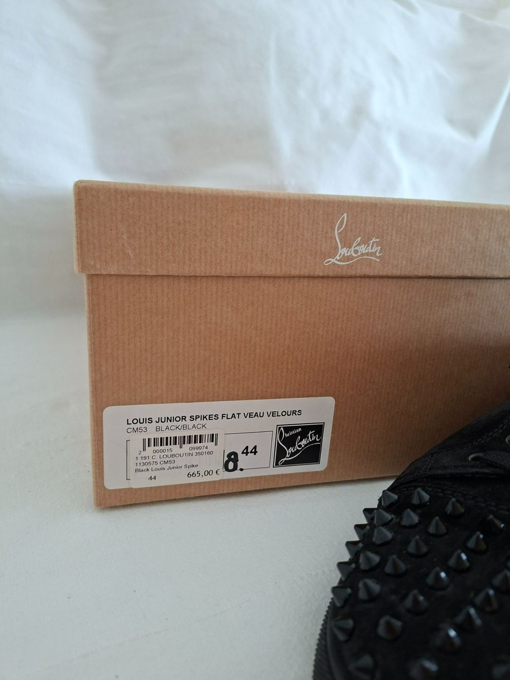 Christian Louboutin Scarpe da uomo: Christian Louboutin Spikes Flat – Usato da Grüningen venduto da Htide2 3
