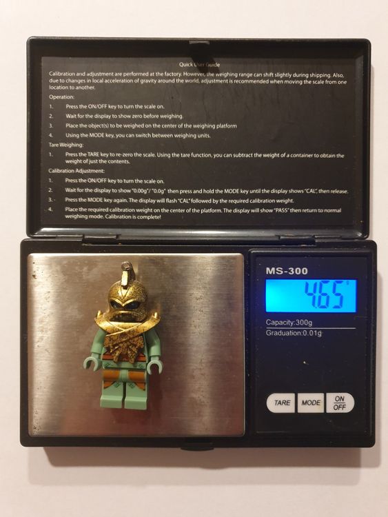Lego Jouets: 🗂️ LEGO® Minifigur - Atlantis Portal Emperor - Metal - RARE – Neuf (Voir description) à Uttwil par Swissmatrix 3