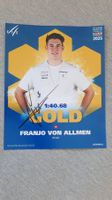 Autogramm Franjo von Allmen