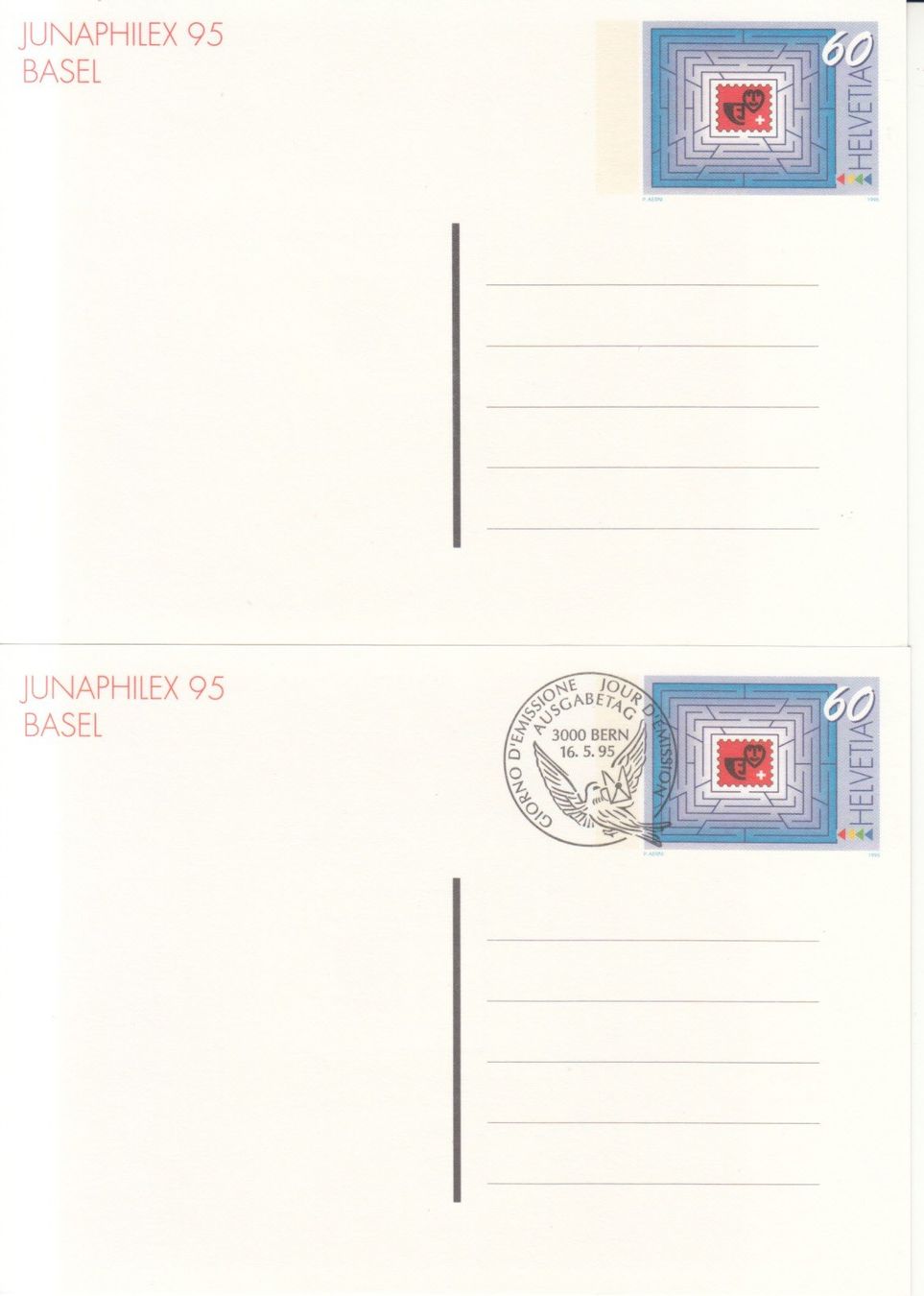 Tutti i francobolli: SGK PK 225 postfrisch und mit ET – Usato da Bürglen TG venduto da StampGraf 1