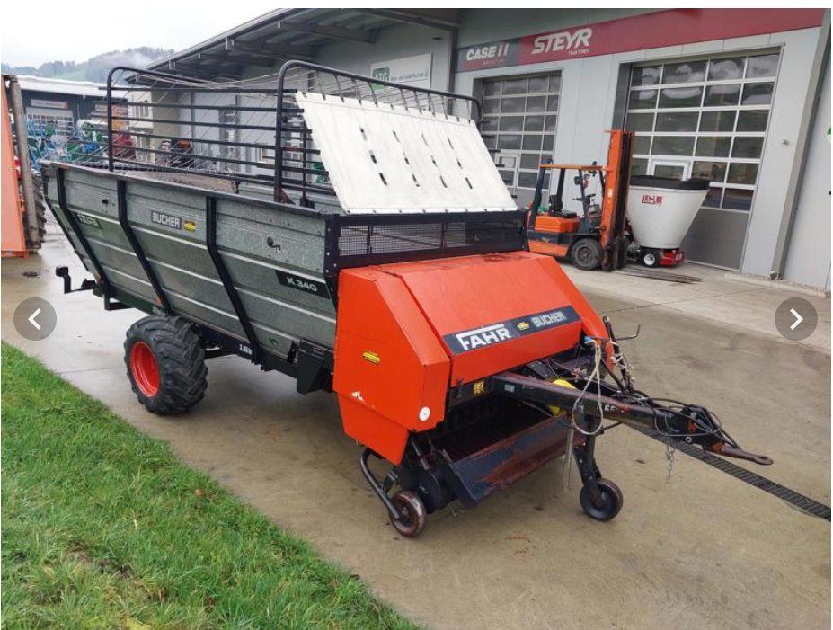 Rimorchi: Ladewagen Fahr K340 – Usato da Gettnau venduto da jeh_yf6z