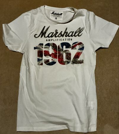 Marshall Amplification 1962 T-Shirt, Size S, Summer Style