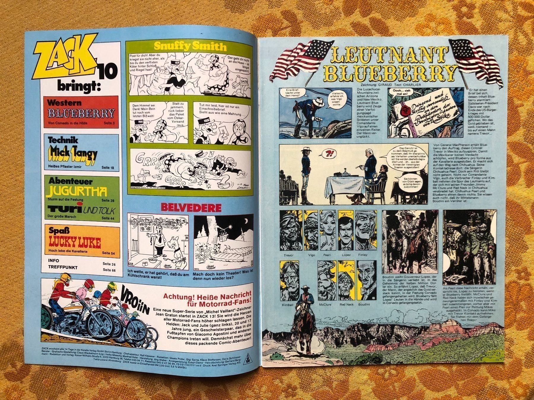 Fumetti: Zack Heft Nr 10 von 1977 – Nuovo (secondo la descrizione) da Endingen venduto da nathan05 1