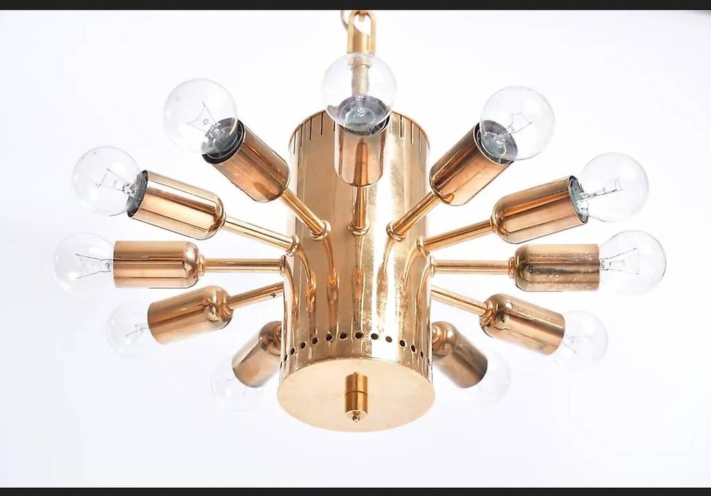 Lampadari & plafoniere: Space Age Deckenleuchter Messing – Usato da Zürich venduto da IndividumCH 4