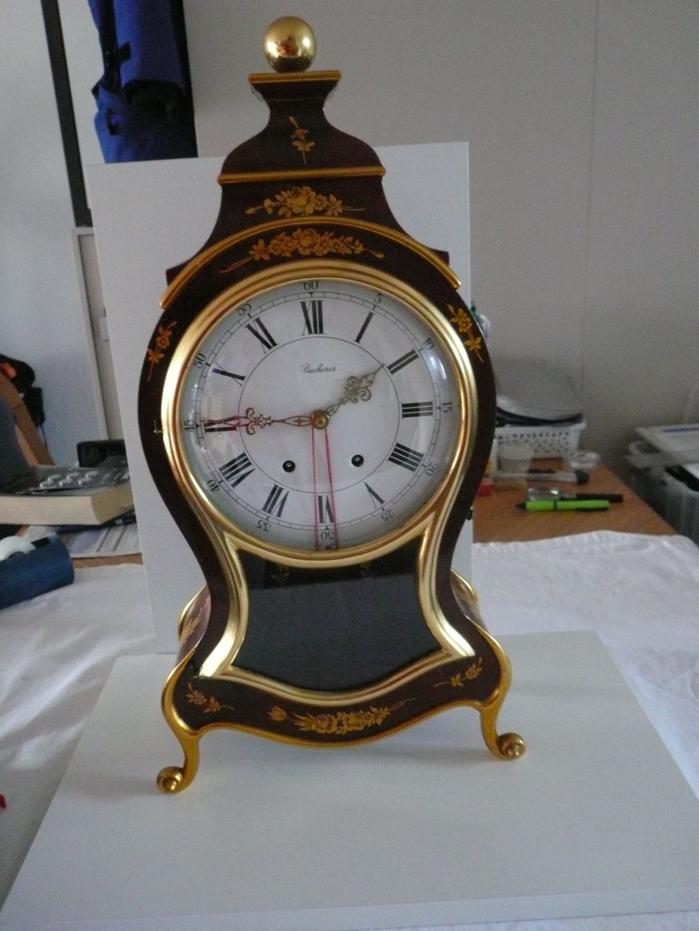 Eluxa Orologi da terra & Orologi da parete: ELUXA Neuenburger Pendule – Usato da Rotkreuz venduto da Busa17